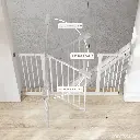 Puerta de Seguridad - Blanca