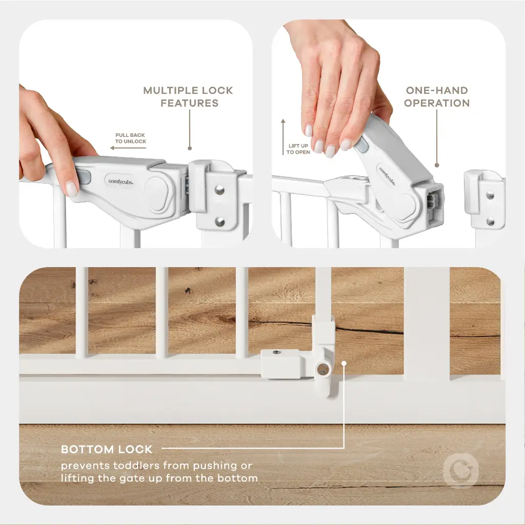 Puerta de Seguridad - Blanca