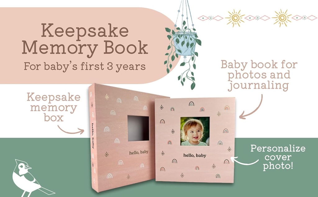 Libro de Recuerdos — Hello, Baby (Pink)