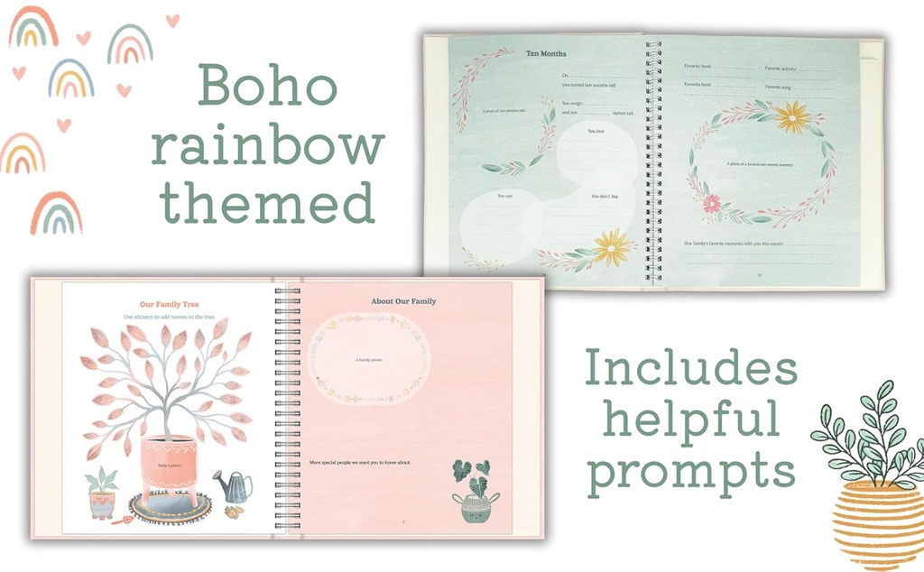 Libro de Recuerdos — Hello, Baby (Pink)