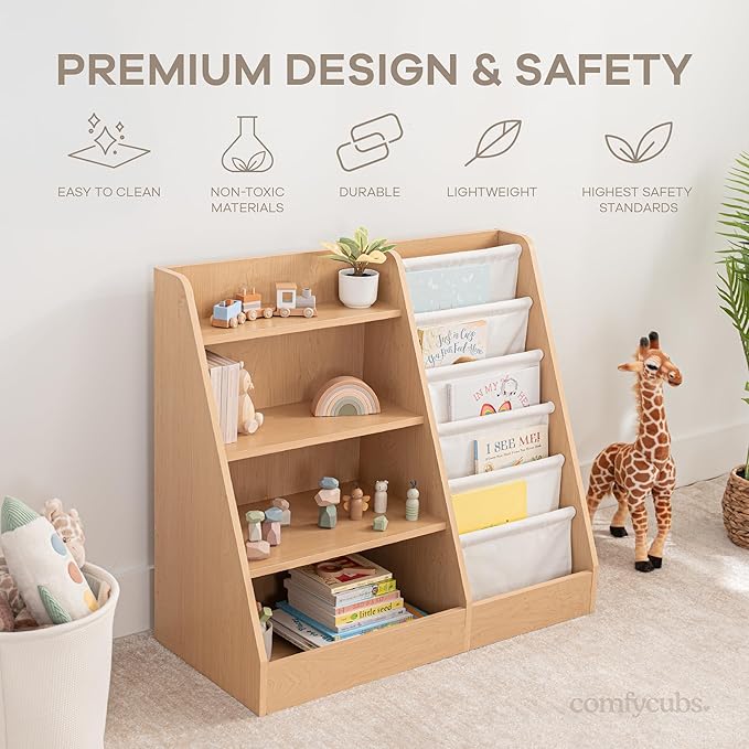 Librero Infantil de Madera