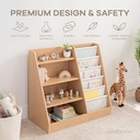Librero Infantil de Madera