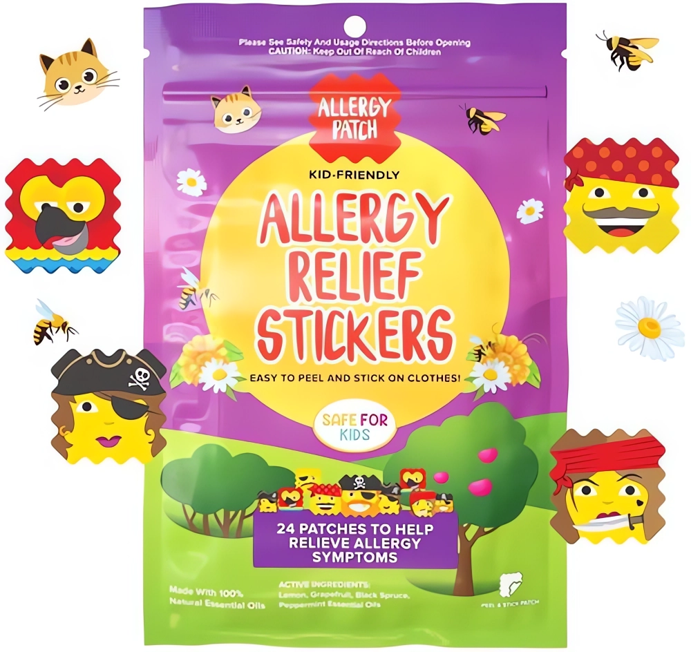 Allergy Relief Stickers