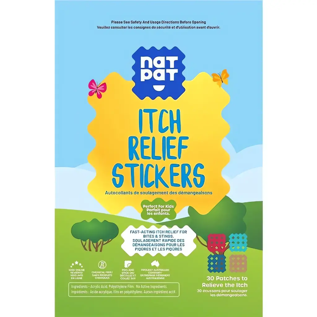 Itch Relief Stickers