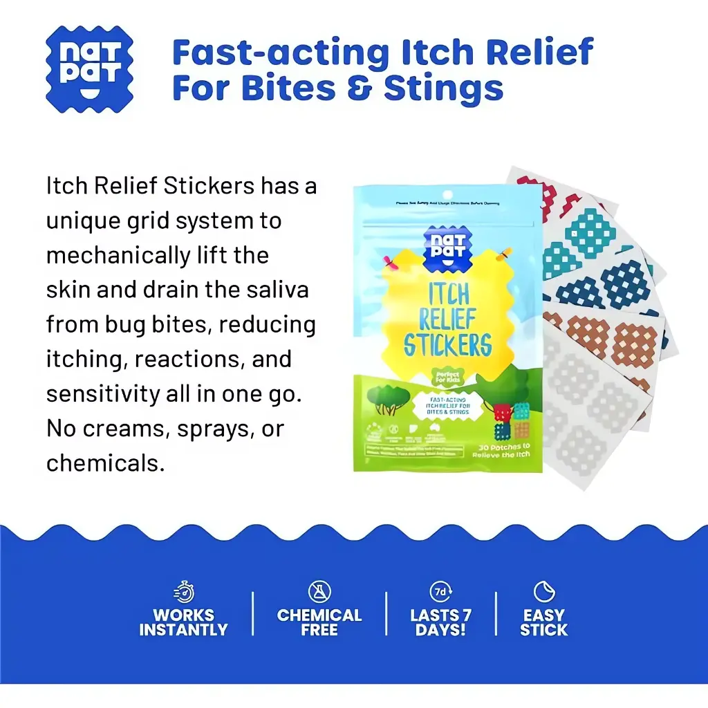 Itch Relief Stickers