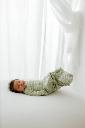 Saco de Dormir Envolvente de Bambú (Menta) – Swaddlelini