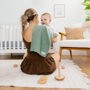 Cotton Burp Cloths, 6 Pack