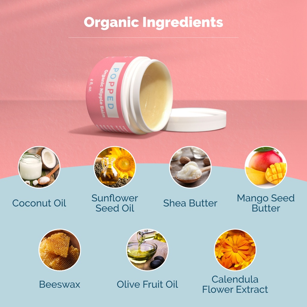 Organic Nipple Balm, 2 oz