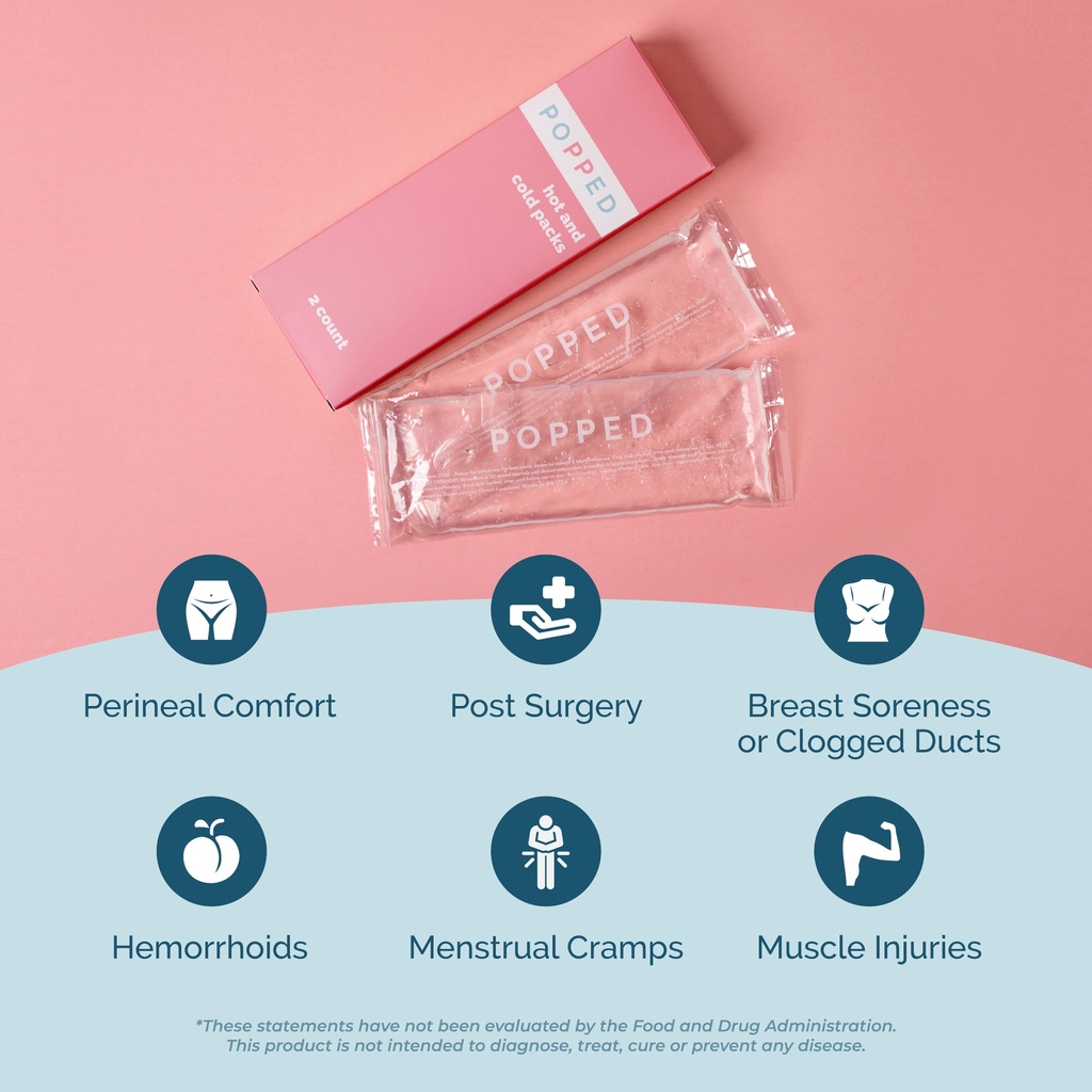 Reusable Hot and Cold Packs, 2 count