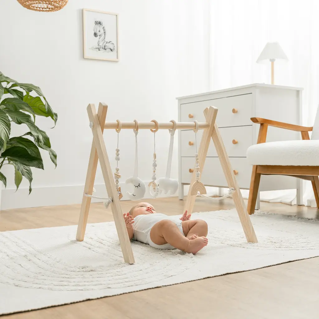 Play Gym - Natural Wood