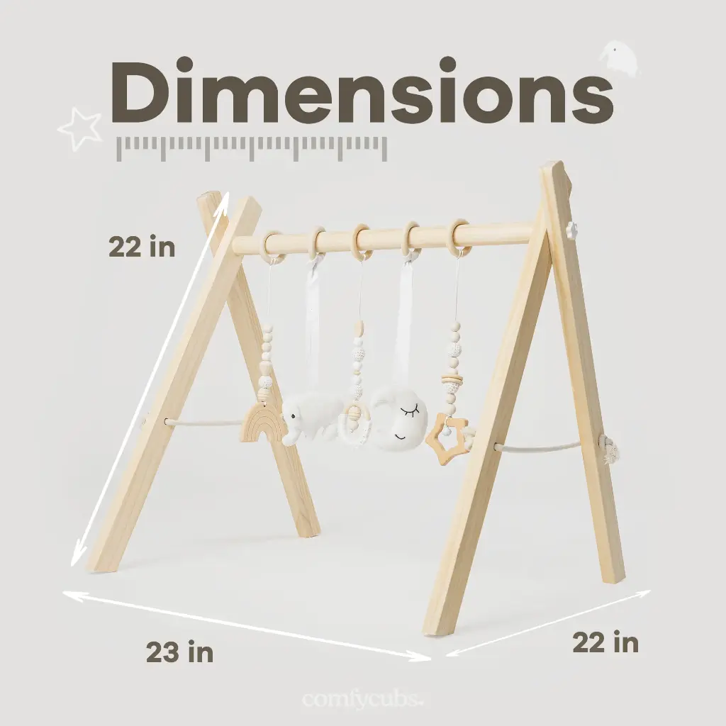 Play Gym - Natural Wood