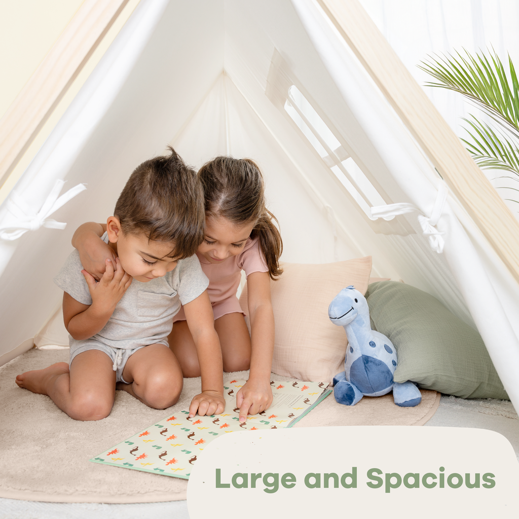 Play Tent - Natural Wood