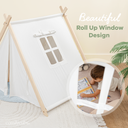 Play Tent - Natural Wood