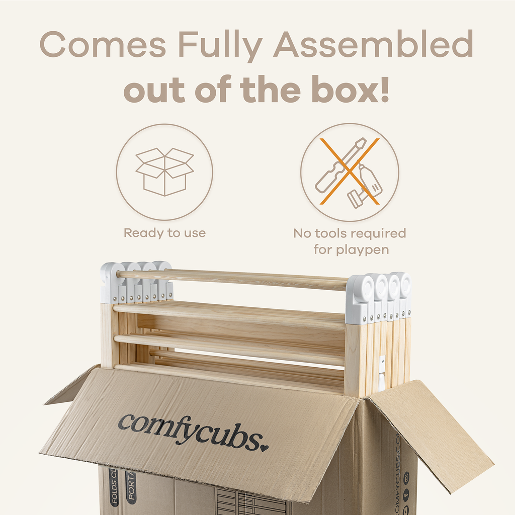 Playpen & Gate - Natural