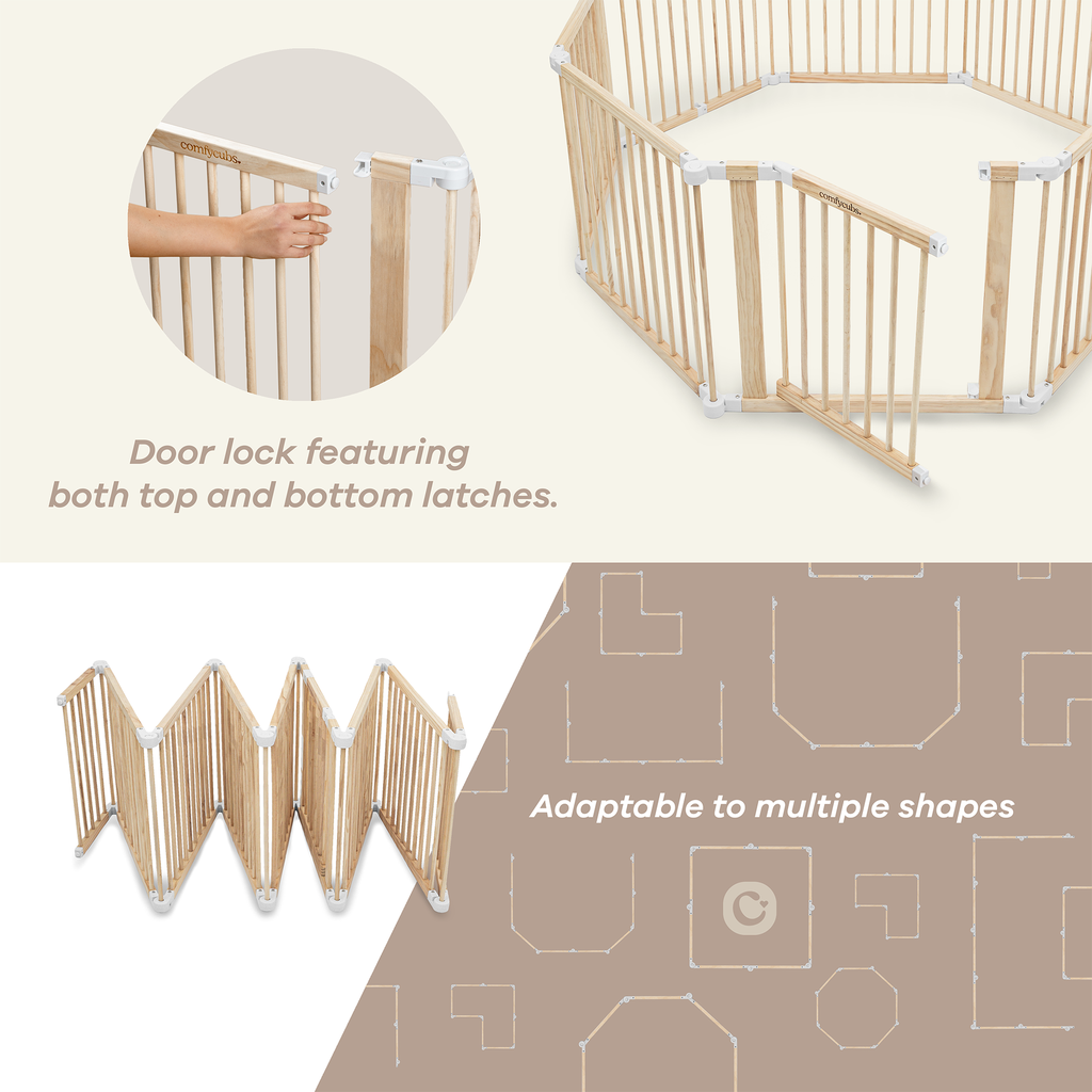 Playpen & Gate - Natural