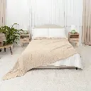 Muslin Blanket, Twin - Sand