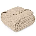 Muslin Blanket, Twin - Sand