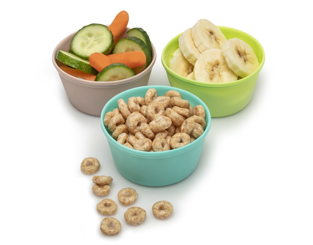 Rainbow Silicone Food Cups