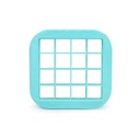 Square & Triangle Sandwhich Cutter - Blue & Lime