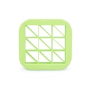 Square & Triangle Sandwhich Cutter - Blue & Lime