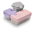 Puzzle Container - Pink, Grey, Purple