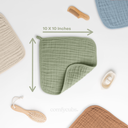Muslin Washcloths, 10 Pack 