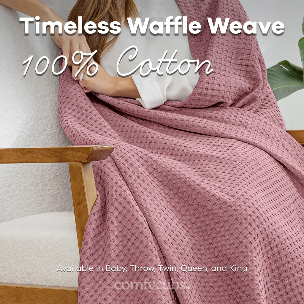 Waffle Blanket - Throw 2