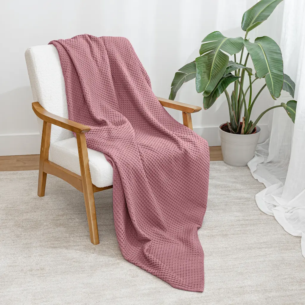 Waffle Blanket - Twin 6