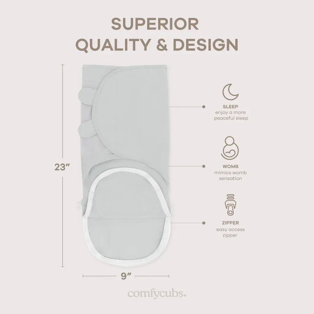 Easy Swaddles w/ Zipper, SM  