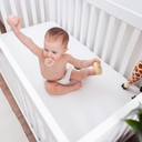 Sábana Ajustable para Cuna de Muselina