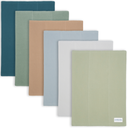 Baberos Antiderrame de Algodón, Pack de 6