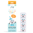 Light-Up Cubes de Glo Pals, Pack de 4
