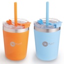 PopYum Vaso Térmico de 9 oz - 2 Pack