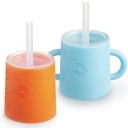 Vaso de Entrenamiento de Silicona PopYum | Pack de 2