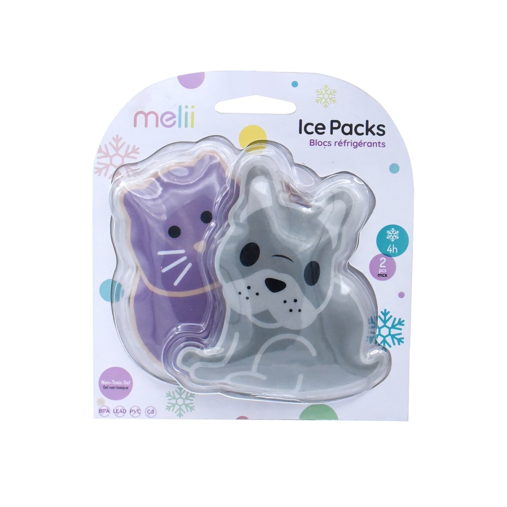Gel Ice Packs — Pack de 2