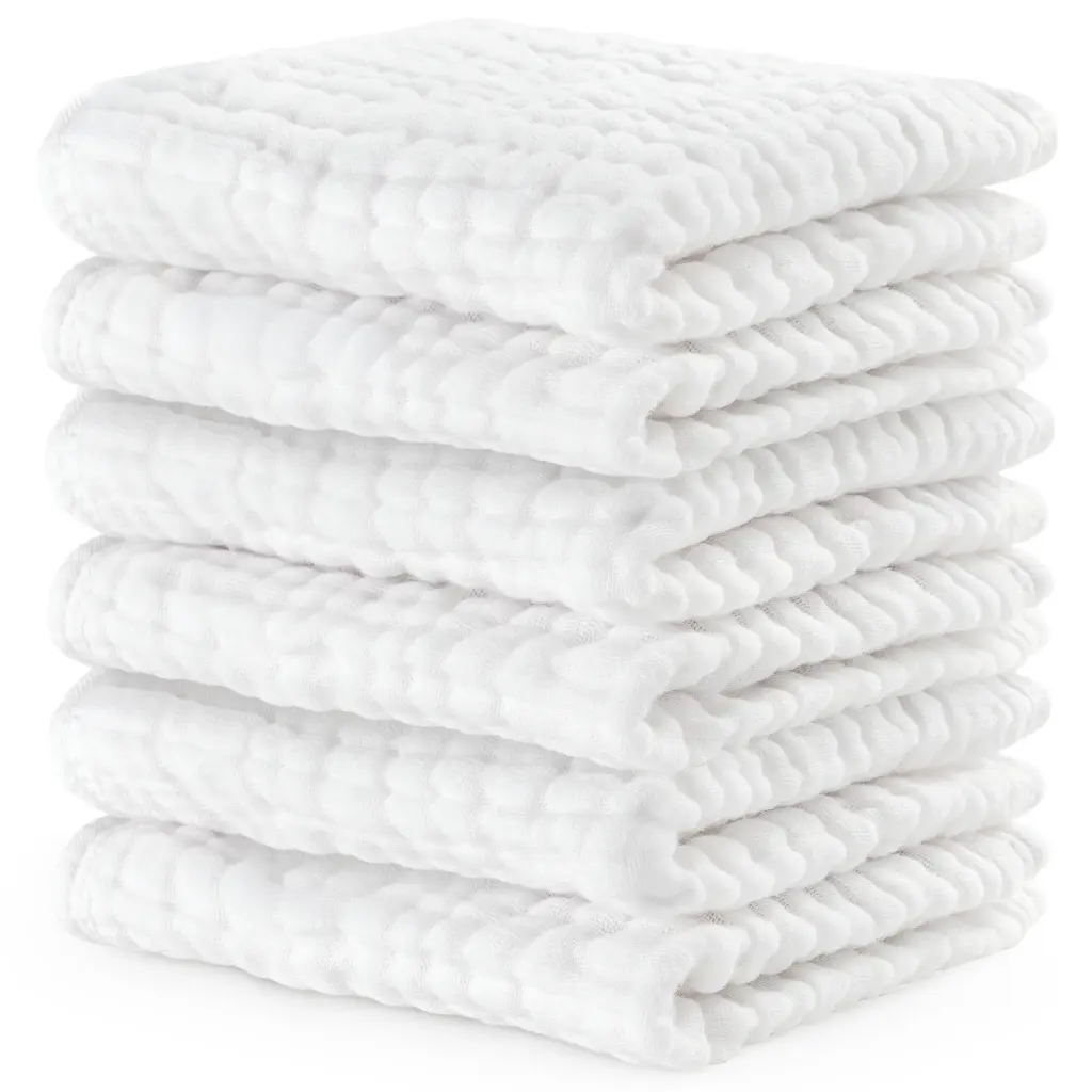 Paños de Baño (Washcloths), Pack de 6*