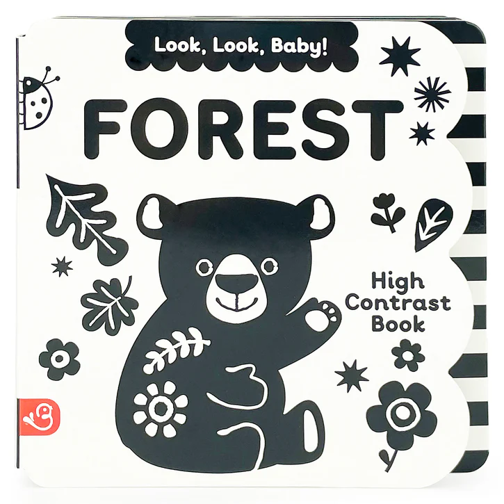 Libro de Alto Contraste — Look, Look, Baby! Forest