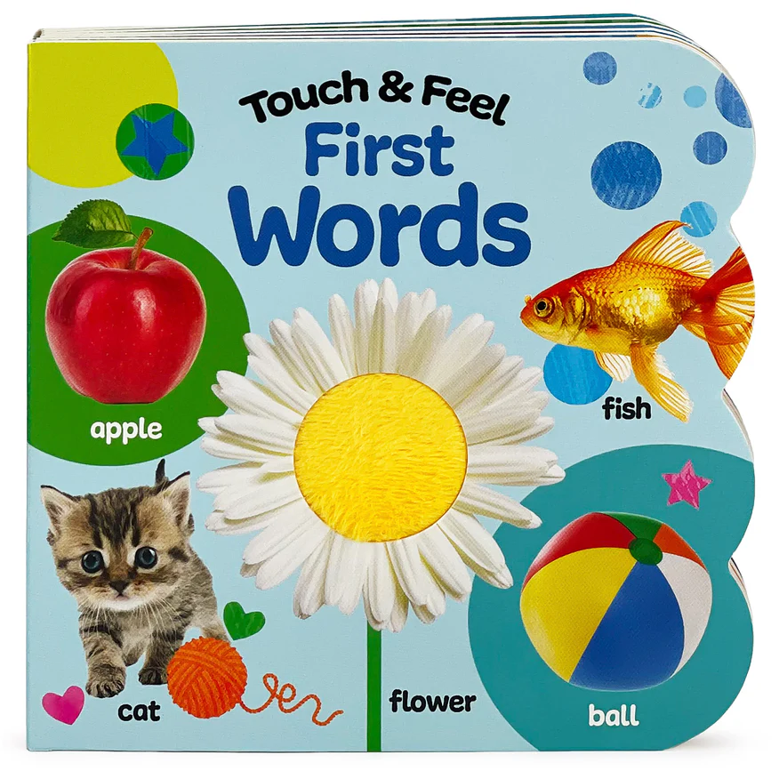 Libro Sensorial — Touch & Feel First Words
