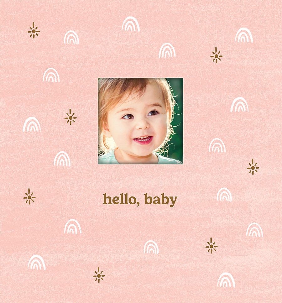 Libro de Recuerdos — Hello, Baby (Pink)