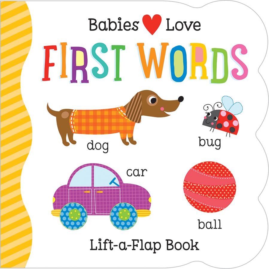 Libro Sensorial Infantil — Babies Love First Words
