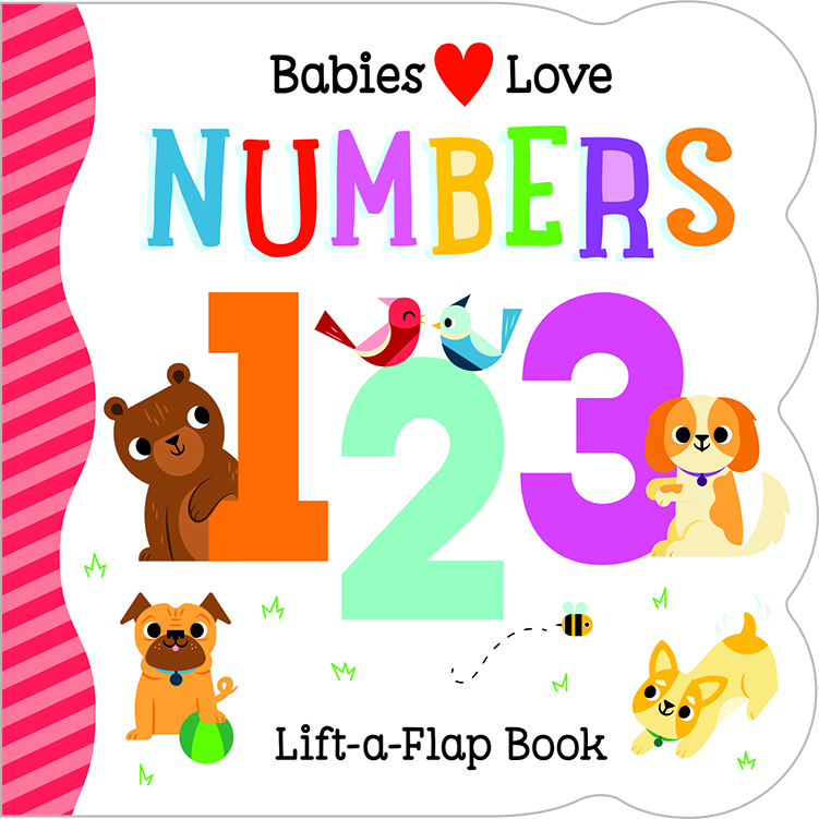 Libro Sensorial Infantil — Babies Love Numbers