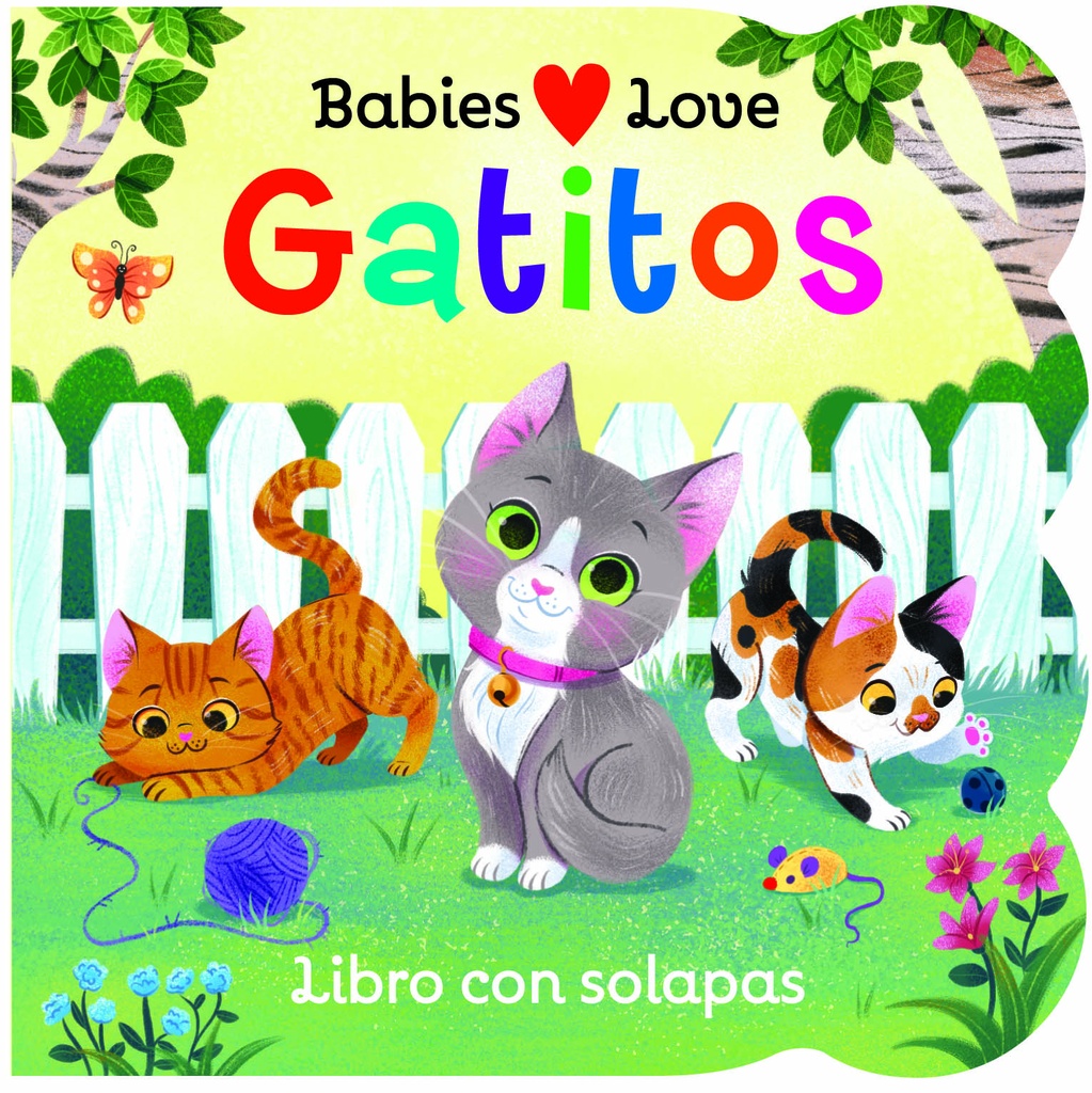 Libro Sensorial Infantil — Babies Love Gatitos (Español)