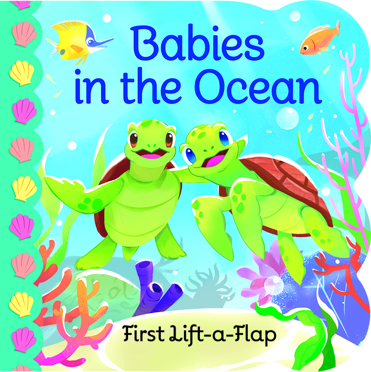 Libro Sensorial Infantil — Babies in the Ocean