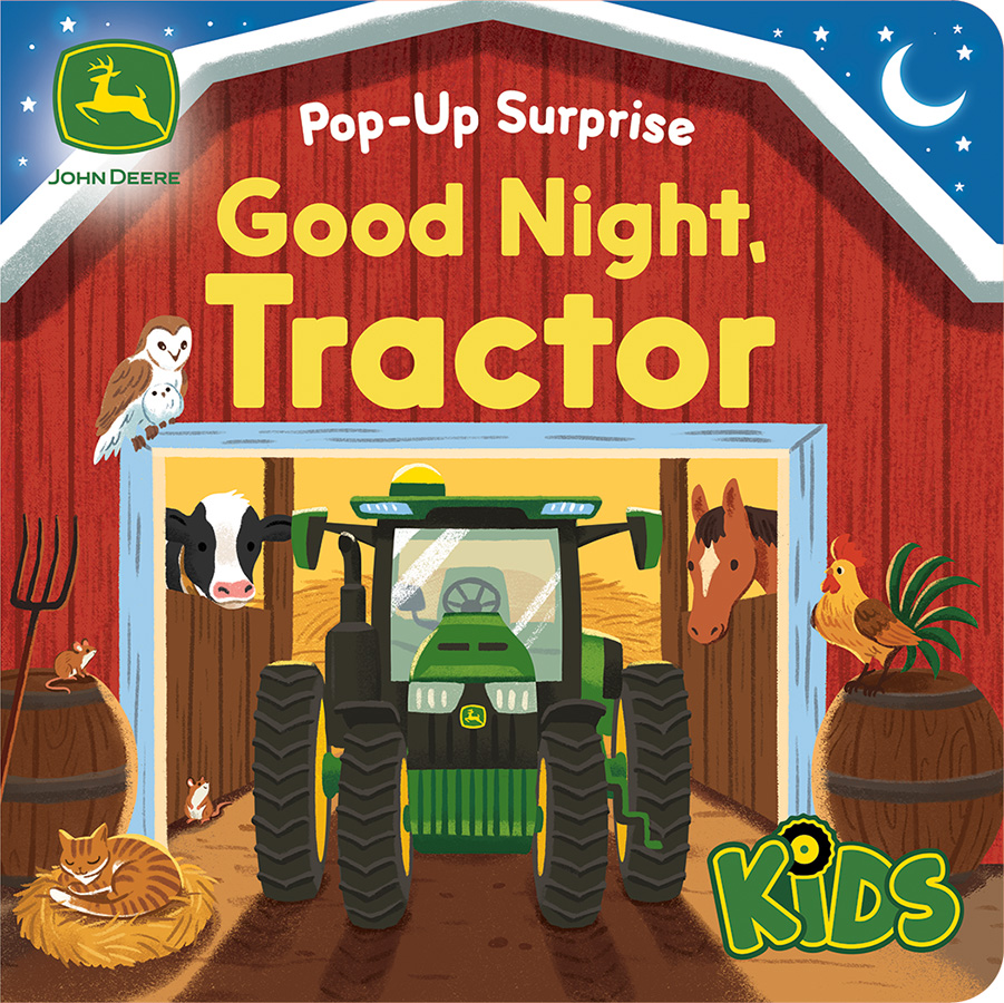 Libro Sensorial Infantil — Good Night Tractor