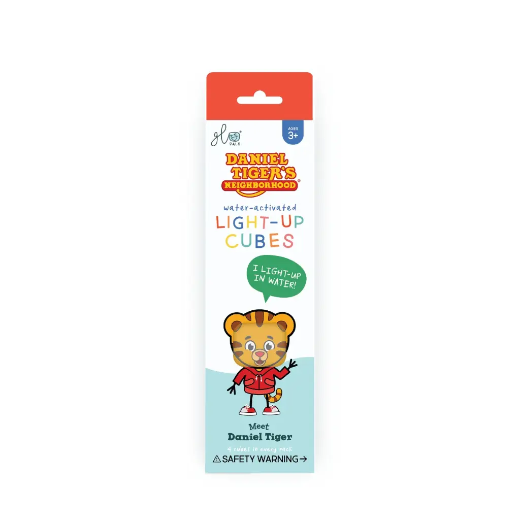 Light-Up Cubes Daniel Tiger, Pack de 4