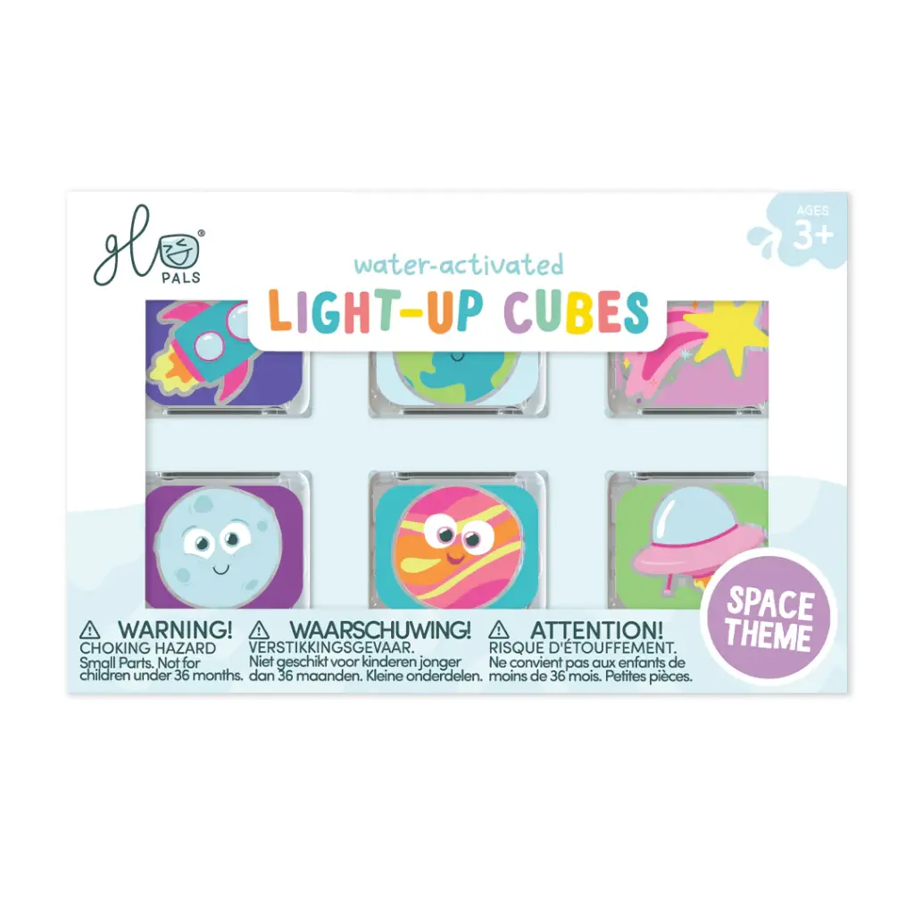 Light - Up Cubes 6 Pack