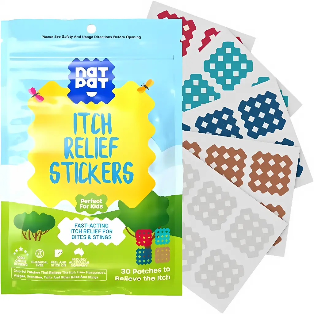 Itch Relief Stickers