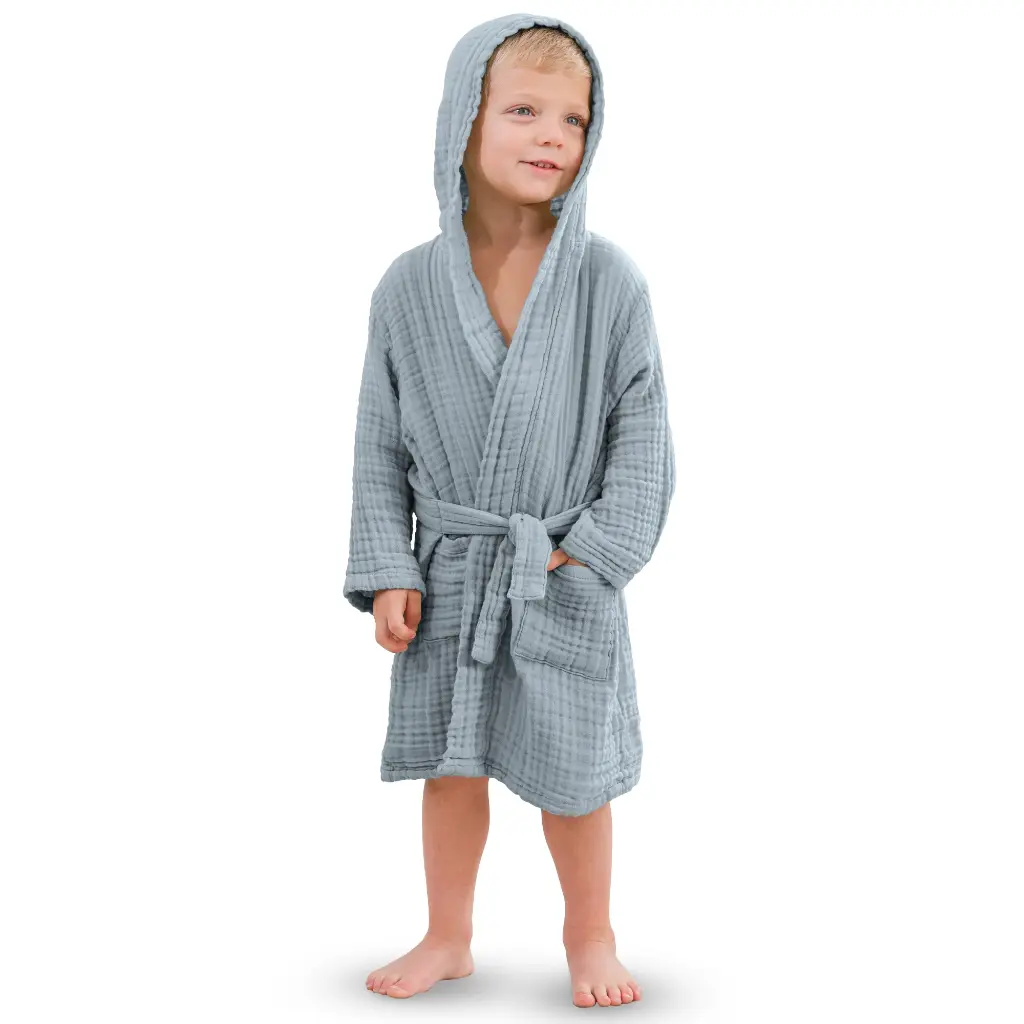 Muslin Bathrobe, 4-5 Years