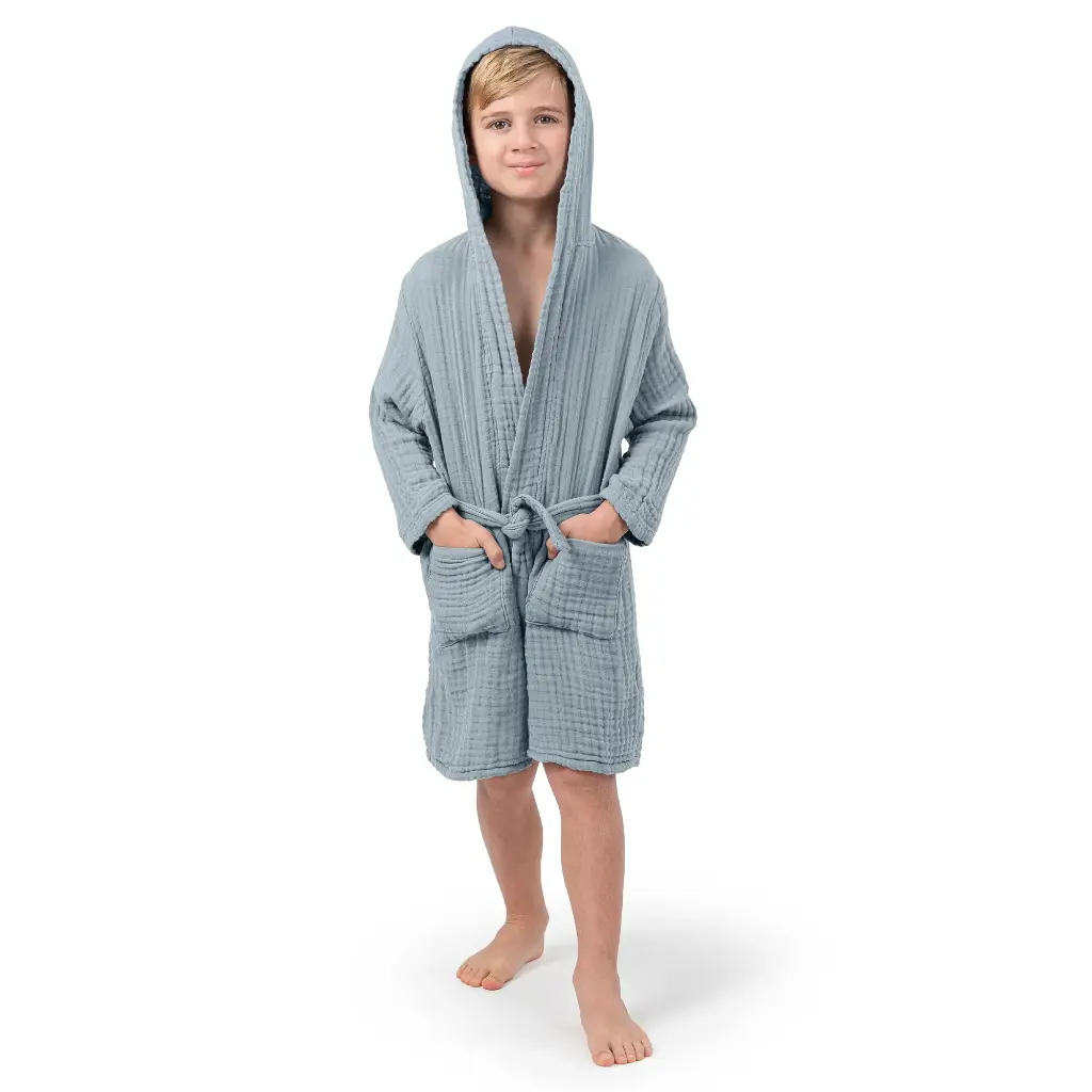 Muslin Bath Robe, 6-7 Years*