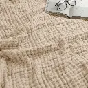 Muslin Blanket, Twin - Sand